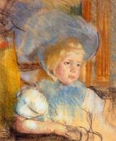 Cassatt, Mary - Simone in Plumed Hat